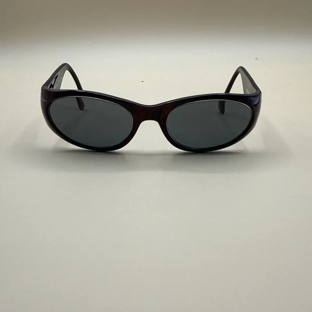 Vintage Oscar De La Renta Renaissance Glasses Fram Only Oval Gold Infinity Logo